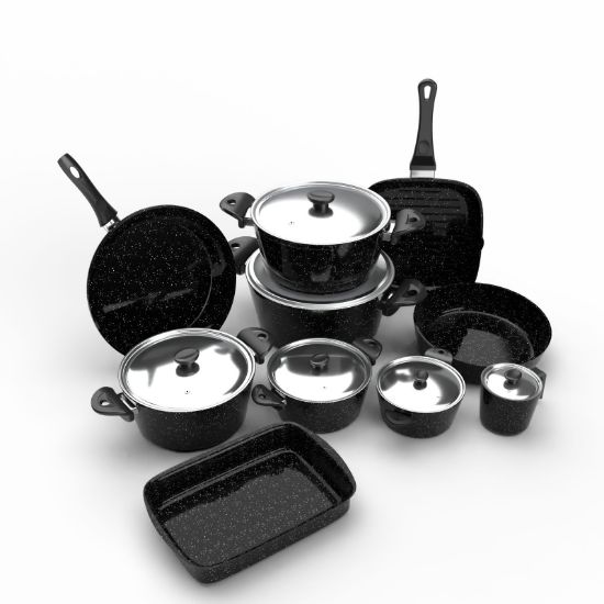 صورة طقم جرانيت توب شيف 16قطعة