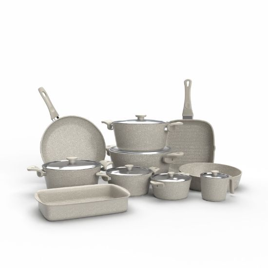 صورة طقم جرانيت توب شيف 16قطعة